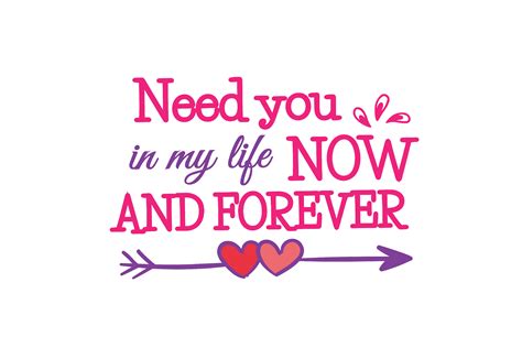 I Want You In My Life Forever