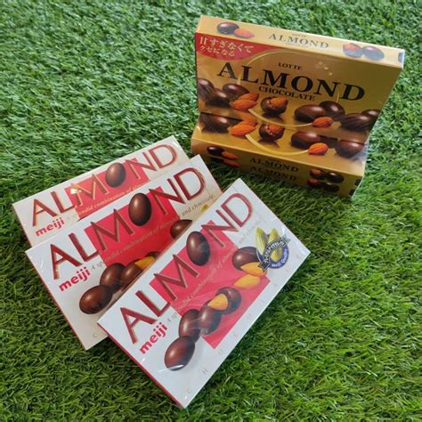 meiji almond lotte almond chocolate original  japan lazada ph