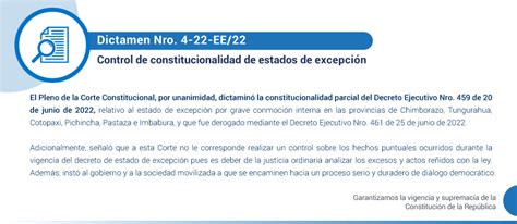 Dictamen Nro 4 22 EE 22 Control De Constitucionalidad De Estados De