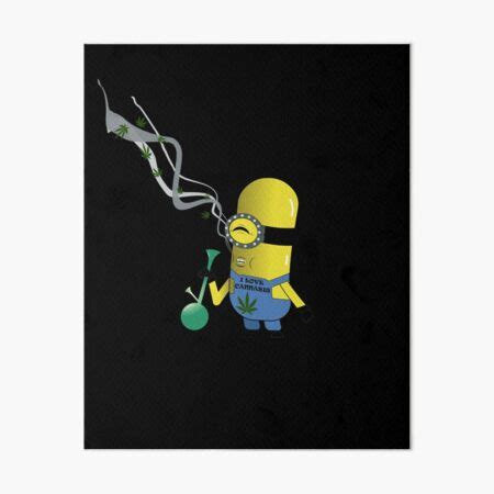 "Smoking Minion" Art Board Print by GrahicMonas | Redbubble