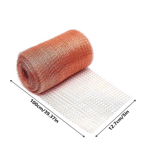 Copper Mesh Slug Repellent Copper Mesh For Control 5in X 3Ft Slug