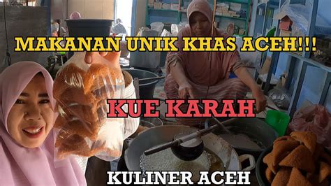 Cara Membuat Kue Karah Kue Khas Aceh Youtube