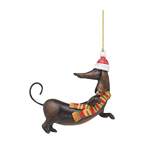 Christmas Decorations Supplies Dachshunds Dog Christmas Tree Ornament Christmas Tree Pendants