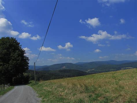 Jakobus H Gel Wald Wiese Weg Wolken Flickr