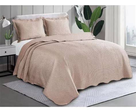 Colcha De Cama Liora Casal x Nude Peças Camesa MercadoLivre