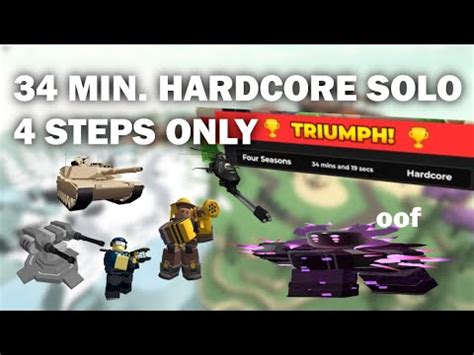 TDS Hardcore Solo Speedrun YouTube