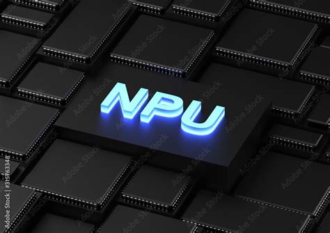 NPU acronym (Neural Processing Unit) Stock Illustration | Adobe Stock