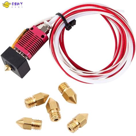 3d Printer Extruder Assembled Mk8 Hot End Kit For Ender 3 Ender 3 Pro