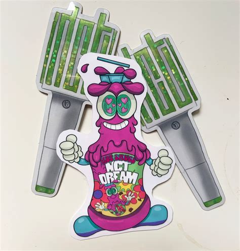 NCT DREAM STICKER Hot Sauce Inspired Vinyl Sticker Etsy