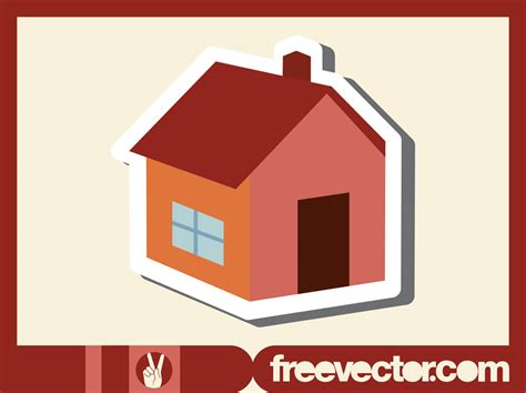 House Sticker Vector Art & Graphics | freevector.com