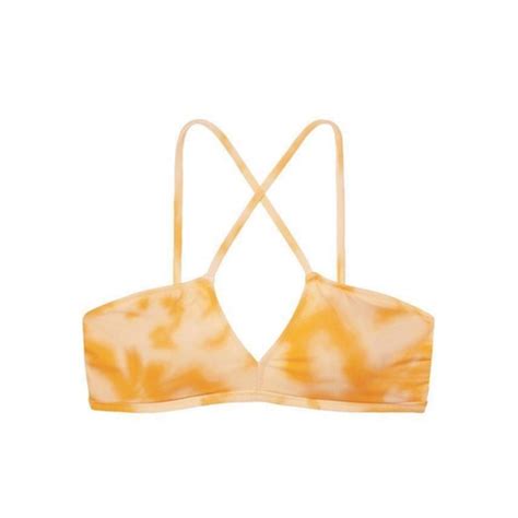 Pink Victoria S Secret Swim Like New Victorias Secret Yellow Tie Dye Itsy Bikini Poshmark