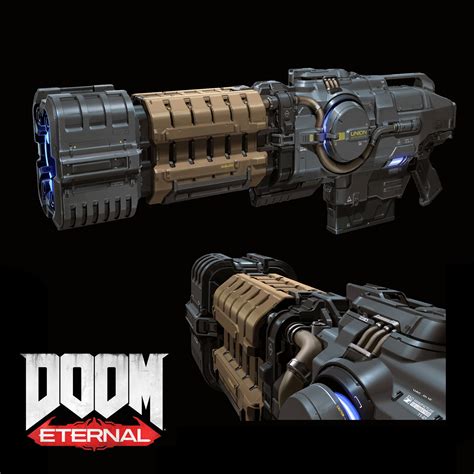 Artstation Doom Eternal Weapon Concepts