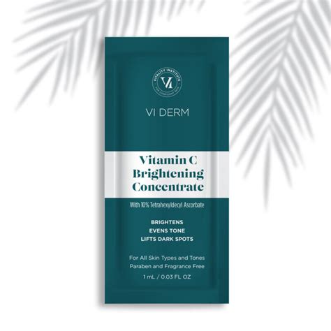 Vi Derm Vitamin C Brightening Concentrate 维c提亮精华试用装免费领取 Deehee第一的折扣站