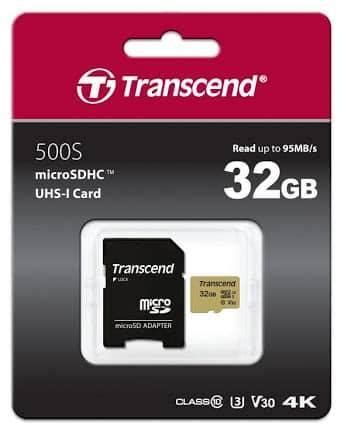 Transcend MicroSD Card 32GB USD500s Class10 Wholesale, Supplier, Dealer ...