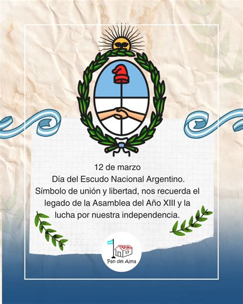 Pan - 🇦🇷 Hoy celebramos el Día del Escudo Nacional Argentino 🇦🇷 Un