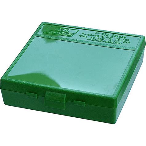Mtm Pistol Fliptop 100rd Box 45acp Grn Hunting Accessories Bill