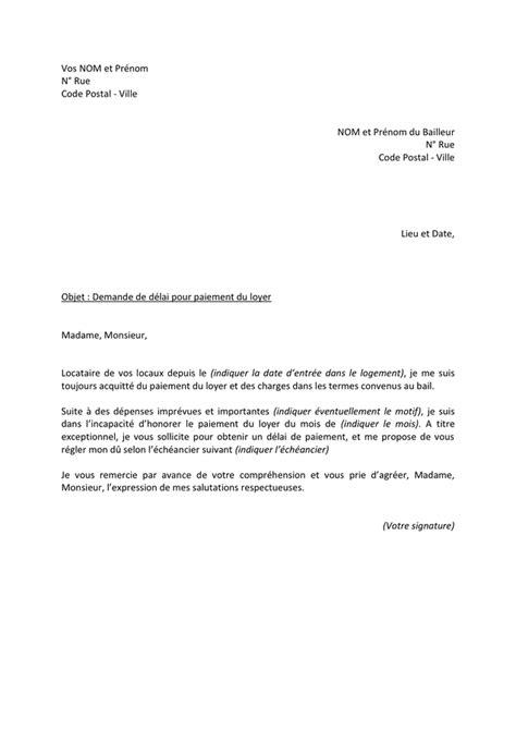 Modele Lettre Paiement Loyer Modele De Lettre Type The Best Porn Website