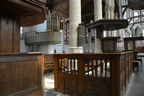Impressions Of The Oude Kerk Old Church In Amsterdam Netherlands