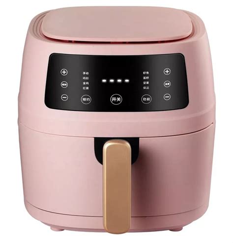 Digital Electric 8l Air Fryer With Extra Large Capacity 2400w Pink Buy Online In South Africa