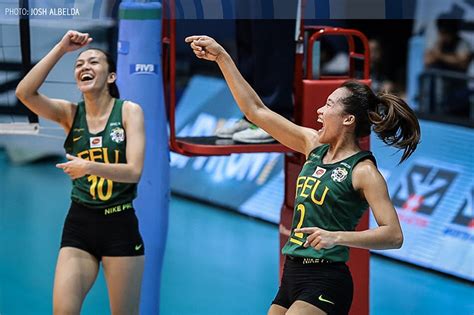 Uaap Volleyball Feu Hands Nu Its First Loss Of Season 80 Abs Cbn News