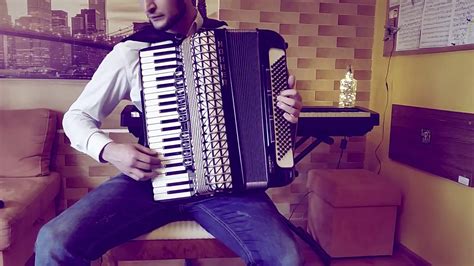 Akcent Przez Twe Oczy Zielone Accordion Cover Youtube