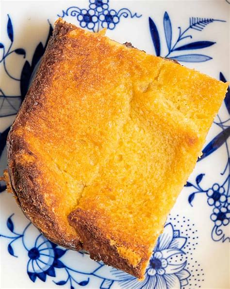 Custard Bread Pudding with Caramel Sauce - The Cheerful Cook