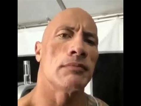 La Roca Levantando Una Ceja Meme YouTube Dwayne Johnson The Rock