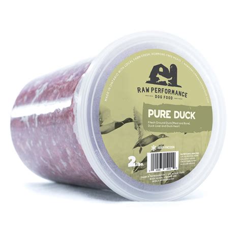 Duck Products | Raw Performance Dog Food | Ontario Dog Food Delivery