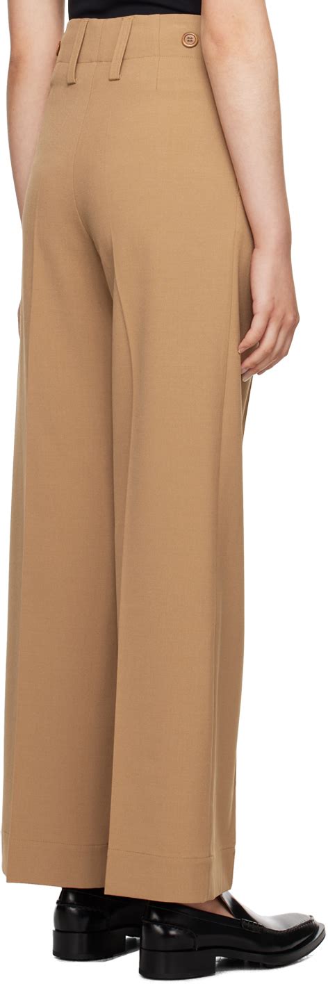 Beaufille Tan Ulla Trousers Beaufille