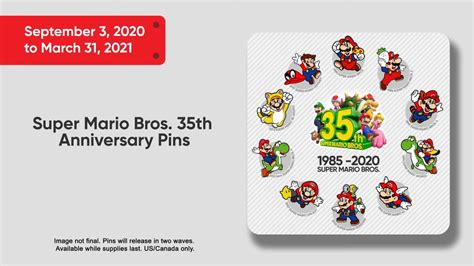 Mario 35 Pins Wave 2 Details N64josh Nintendo News