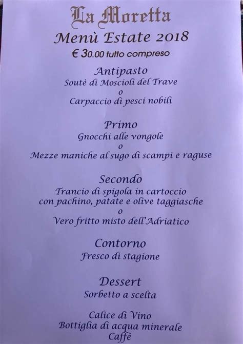 Ristorante Specialita Pesce Con Menu A Prezzo Fisso Ancona Ancona