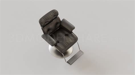 483 Haircut Chair 3d Model