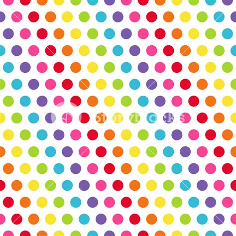 Rainbow Polka Dots Pattern Royalty Free Stock Image Storyblocks