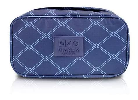 Bolsa Porta Lingerie Viagem Jacki Design Azul 26x12x14cm MercadoLivre