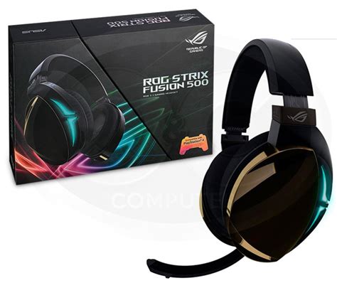 Auriculares Gaming Asus Rog Strix Fusion 500 Virtual 71 Led Versus Gamers