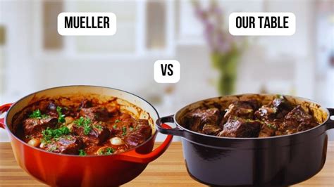 Mueller Vs Our Table What Dutch Oven Stands Out As The Best