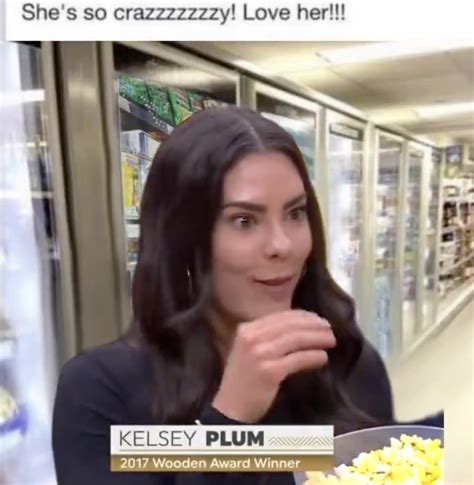 Shes So Crazzzzzzzy Love Her Kelsey Plum Eating Popcorn Know Your Meme