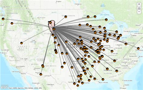 Wyoming Coal Mines Map