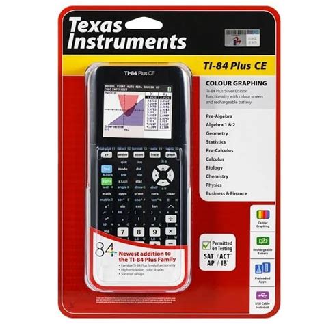 Jual Texas Instrument Ti 84 Plus Ce Graphic Calculator Kalkulator