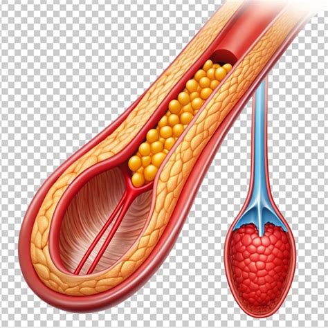 Diagrama Que Muestra La Angioplastia Para La Enfermedad Arterial