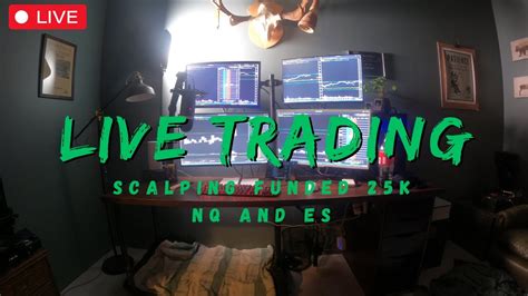 Live Day Trading Es And Nq Futures Topstep K Combine Youtube