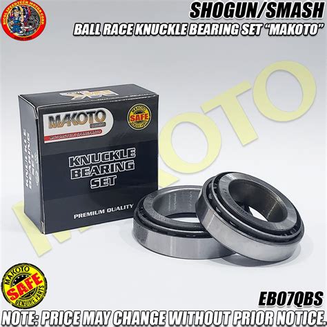 Shogun Smash Raider J Pro Ball Race Knuckle Bearing Set Makoto