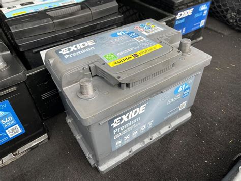 Bilbatteri, Exide Excell EA612 61 - dba.dk - Køb og Salg af Nyt og Brugt