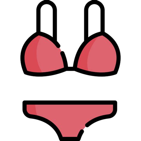 Bikini Special Lineal Color Icon