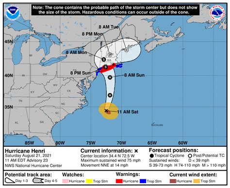 New York Allerta Massima Per L Arrivo Dell Uragano Henri Il Pi