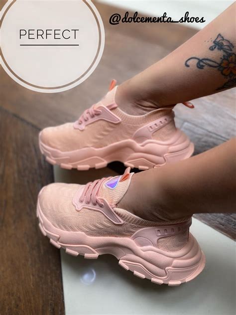 Tenis Chunky Nude Dolce Menta