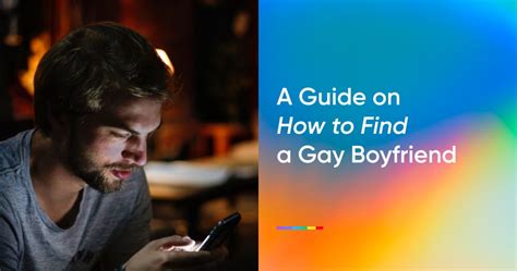 how to find a gay boyfriend