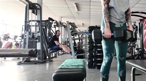 BralessForever Naked In The GYM