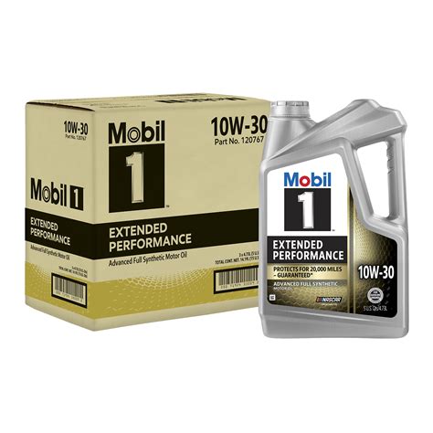 Mobil 1 Extended Performance Full Synthetic Motor Oil 10W 30 5 Qt 3