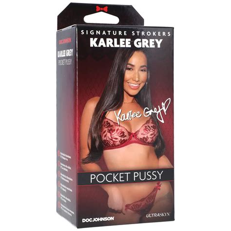 Karlee Grey Pocket Pussy Stroker Vanilla Doc Johnson Satisfaction